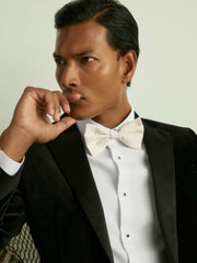 Tie in Light Ivory
