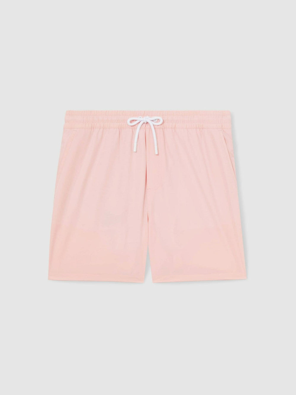 Drawstring Swim Shorts in Pink