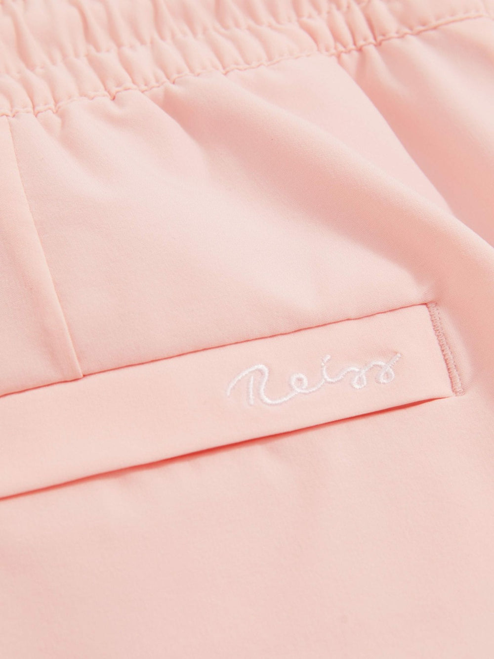 Drawstring Swim Shorts in Pink