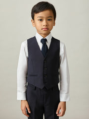 13-14 yrs Modern Fit Waistcoat in Navy