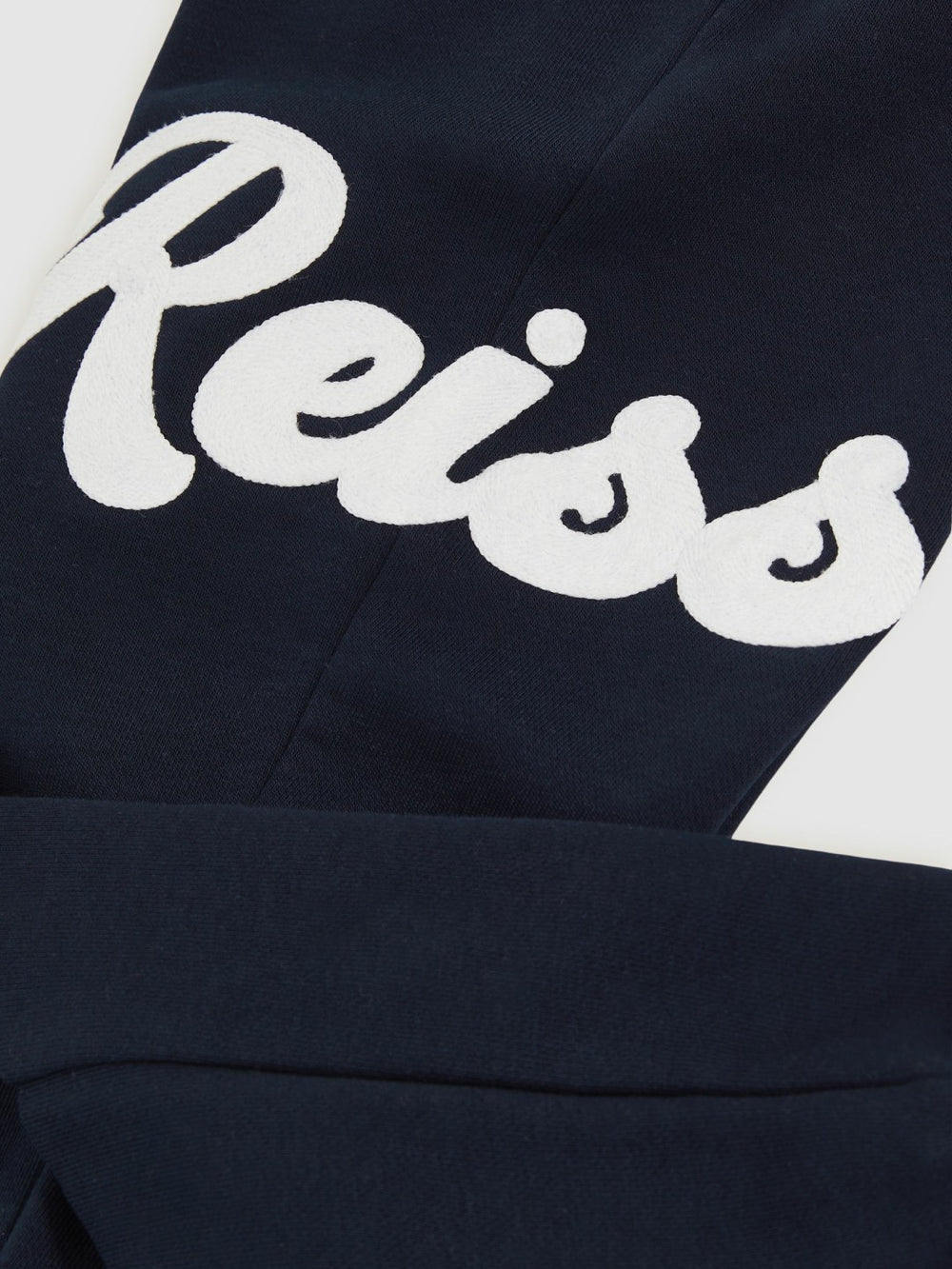 13-14 yrs Cotton-Blend Logo Script Joggers in Navy