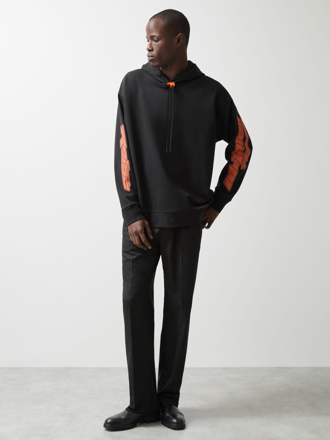 McLaren F1 Team Oversize Toggle Hoodie Unisex Fit in Black