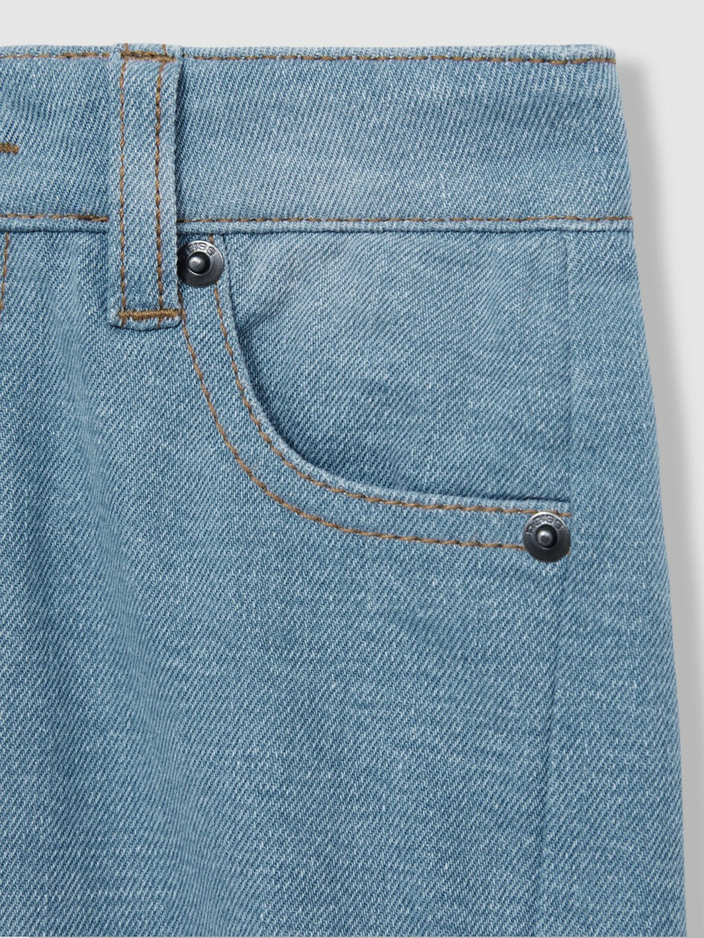 4-9 yrs Patchwork Denim Jeans Two-Tone in Blue