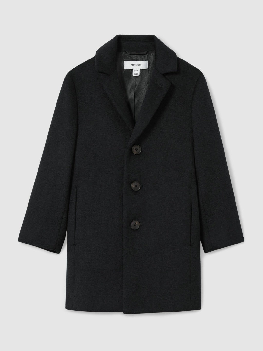 3-9 yrs Single Breasted Overcoat in Navy