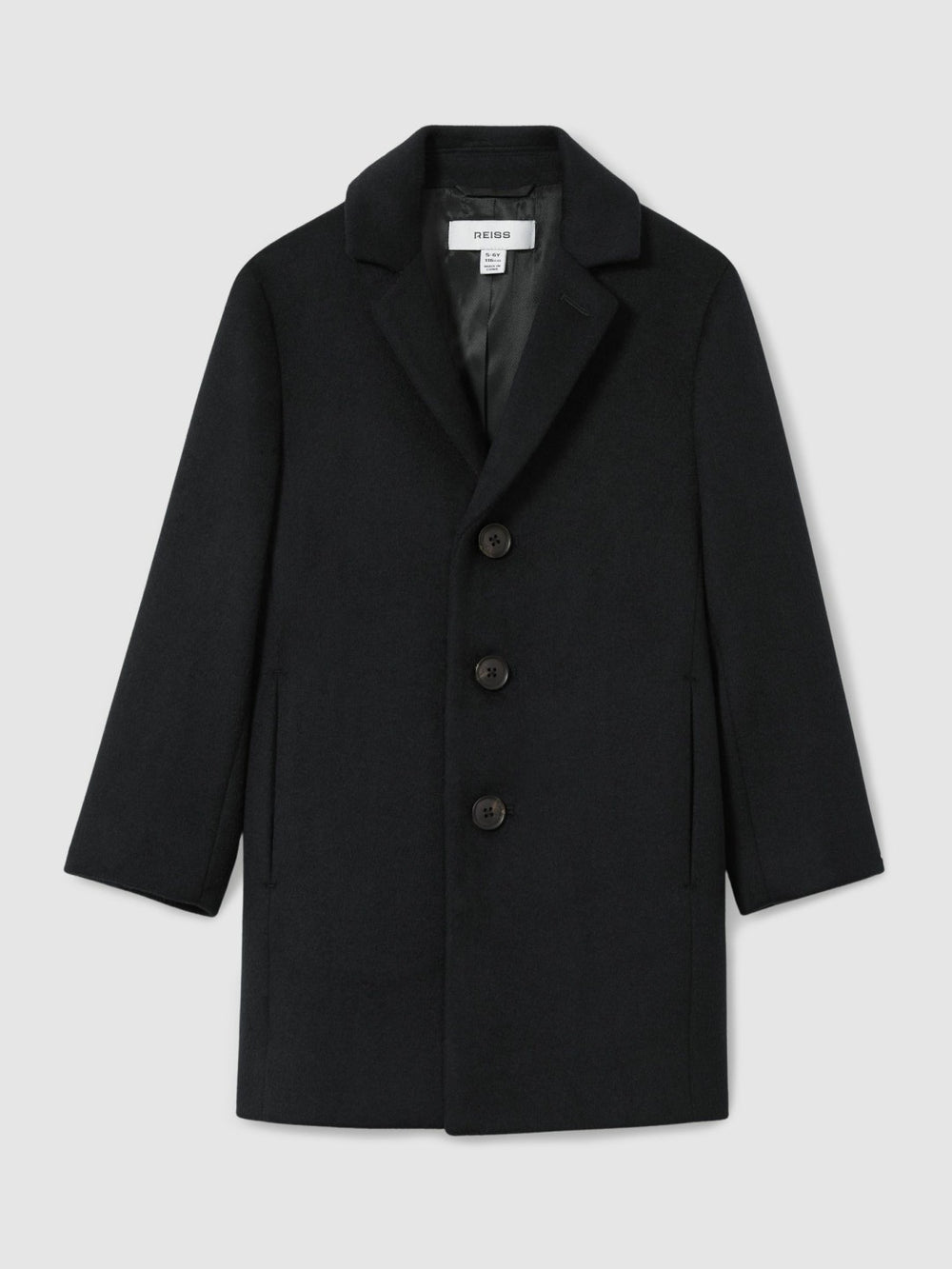 3-9 yrs Single Breasted Overcoat in Navy