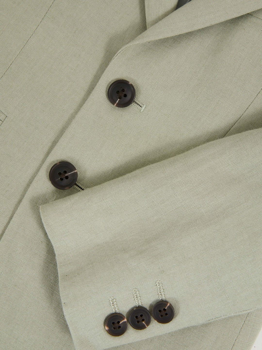 3-9 yrs Linen Single Breasted Blazer in Apple