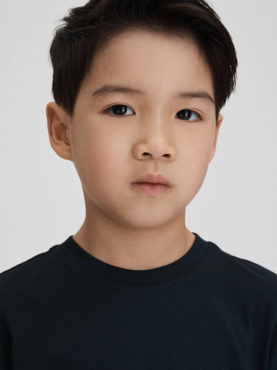 9-13 yrs Crew Neck T-Shirt in Navy