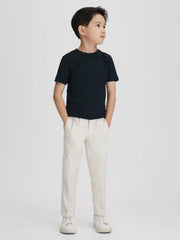 9-13 yrs Crew Neck T-Shirt in Navy