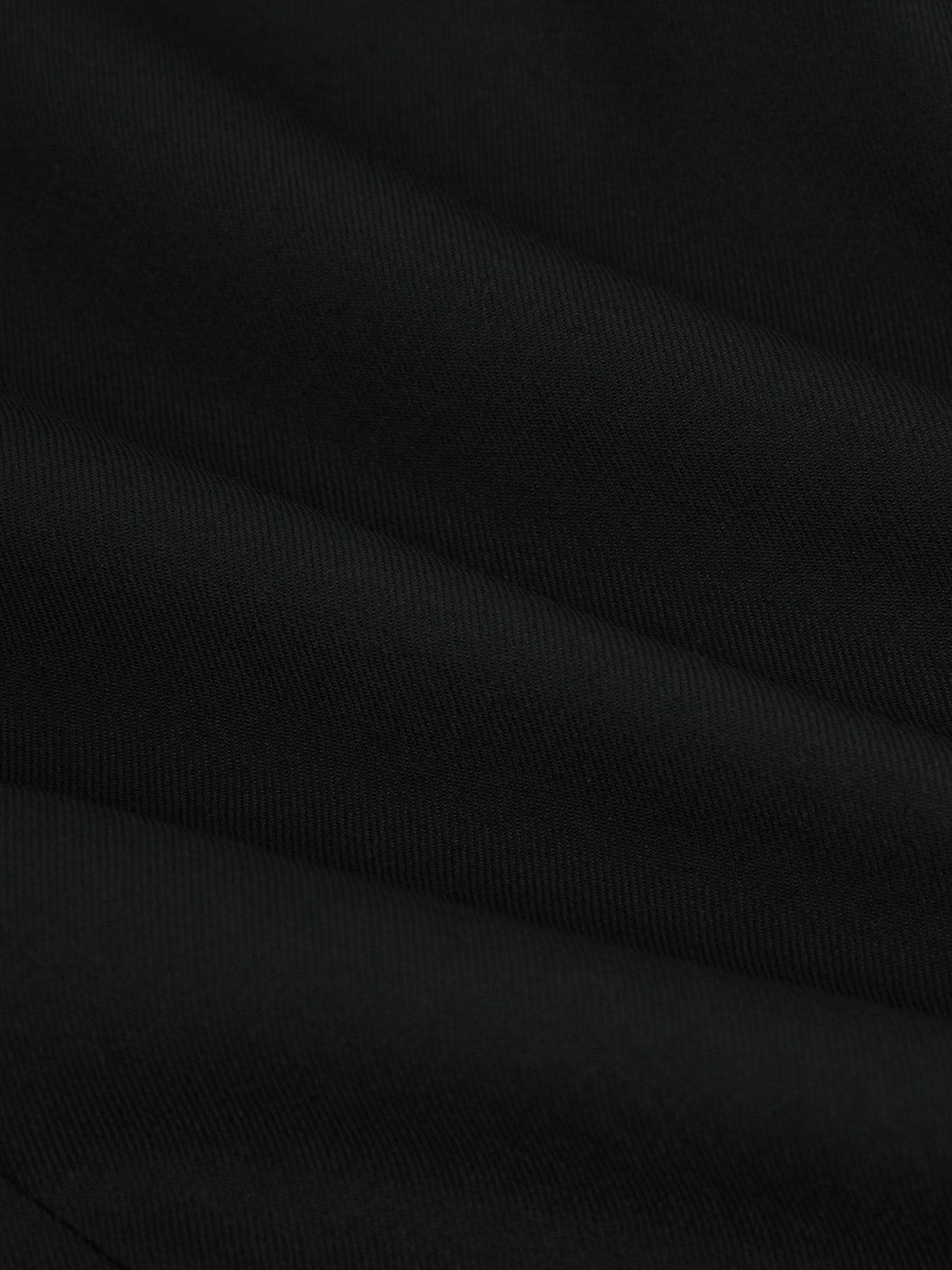Wool-Blend Single-Breasted Suit Jacket Slim-Fit in Black