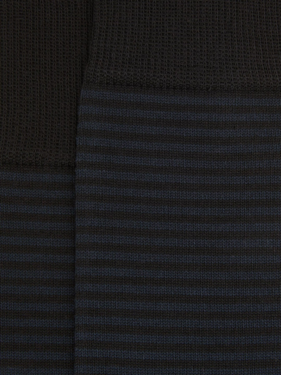 Striped Socks in Black/Navy