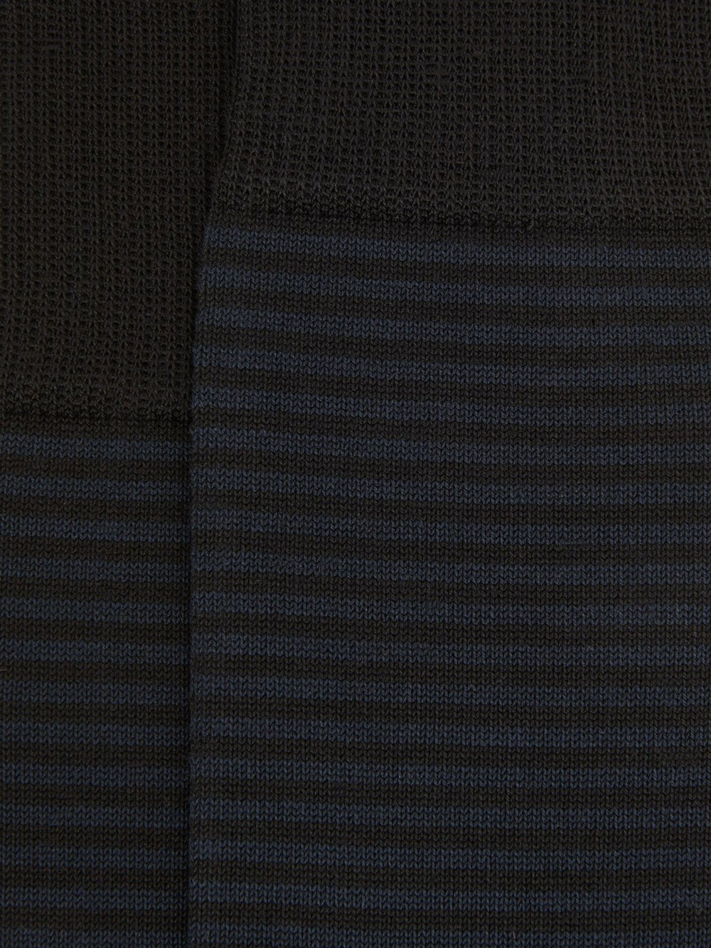 Striped Socks in Black/Navy