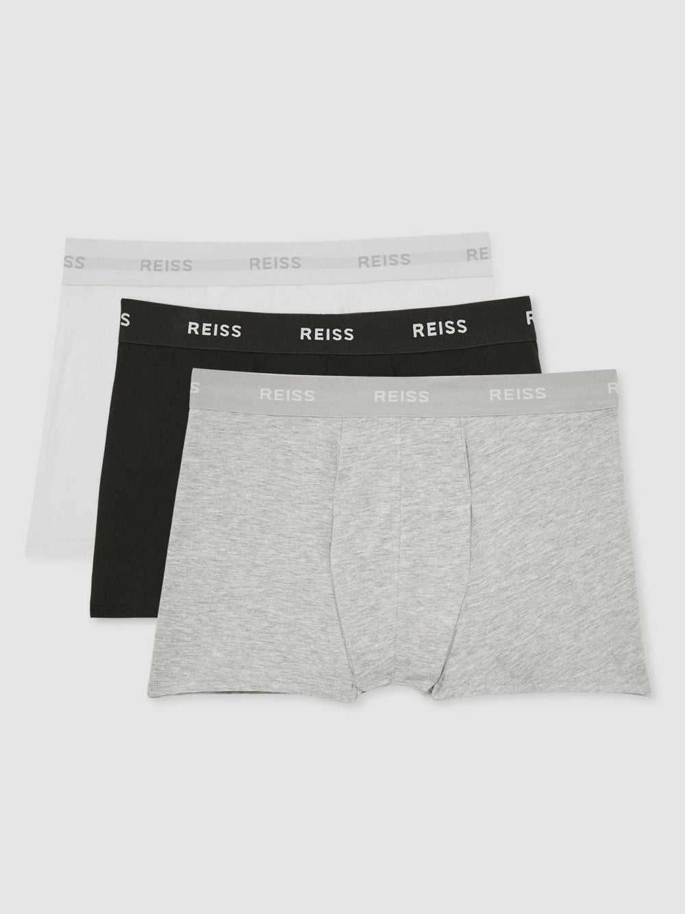 Three Pack Cotton Boxers in Multi