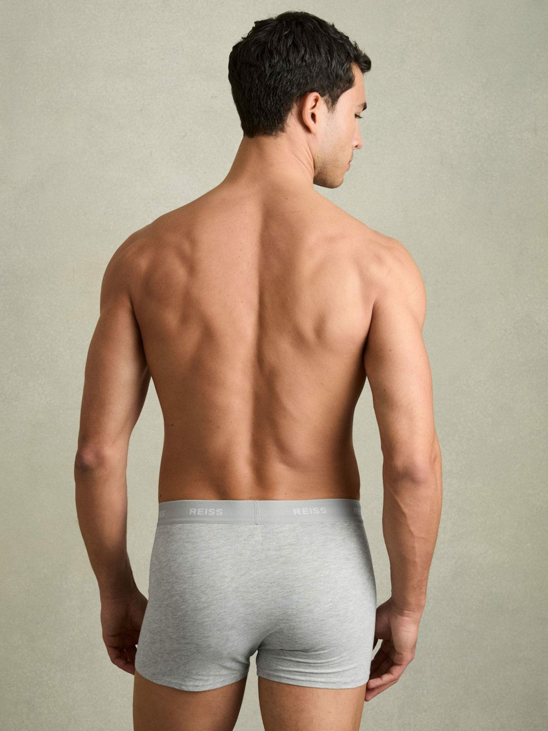 Three Pack Cotton Boxers in Multi