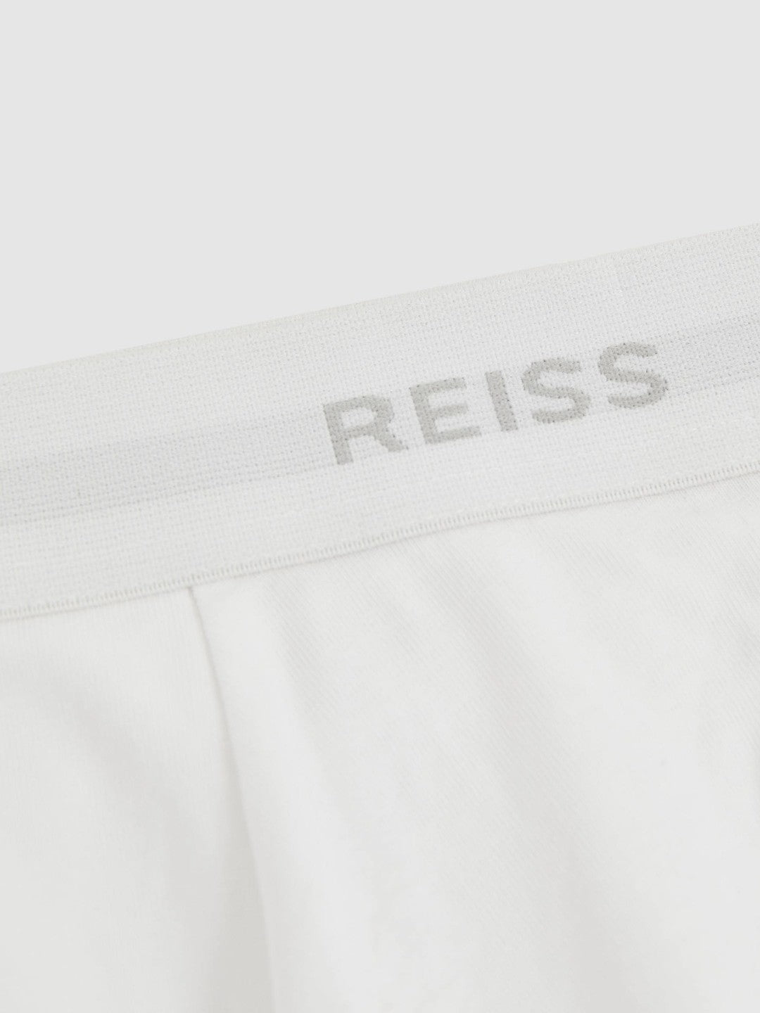 Three Pack Cotton Boxers in White