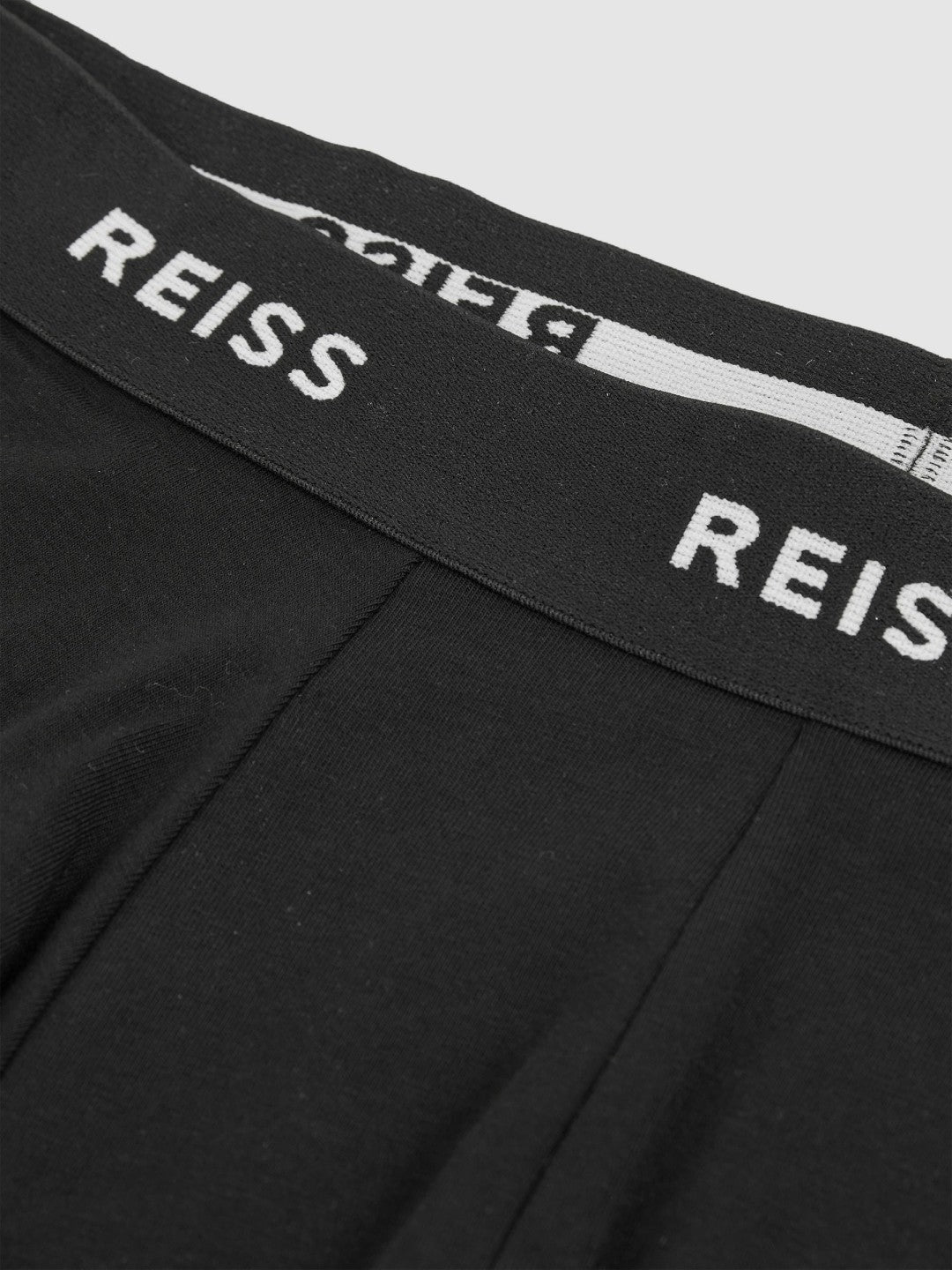 Three Pack Cotton Boxers in Black