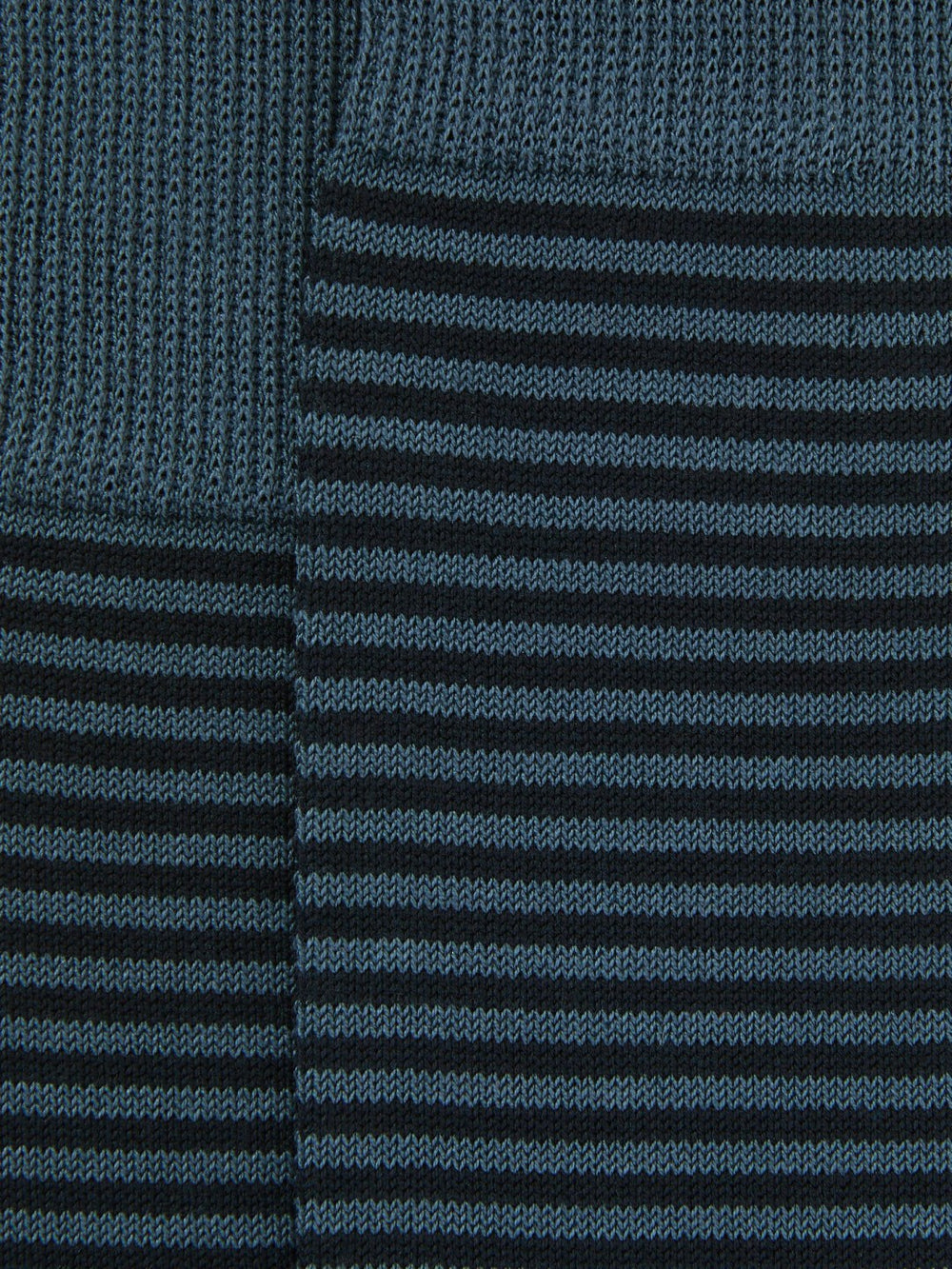 Striped Socks in Airforce Blue/ Navy