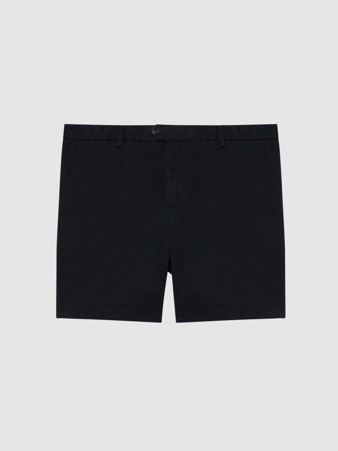 Short Length Casual Chino Shorts in Navy