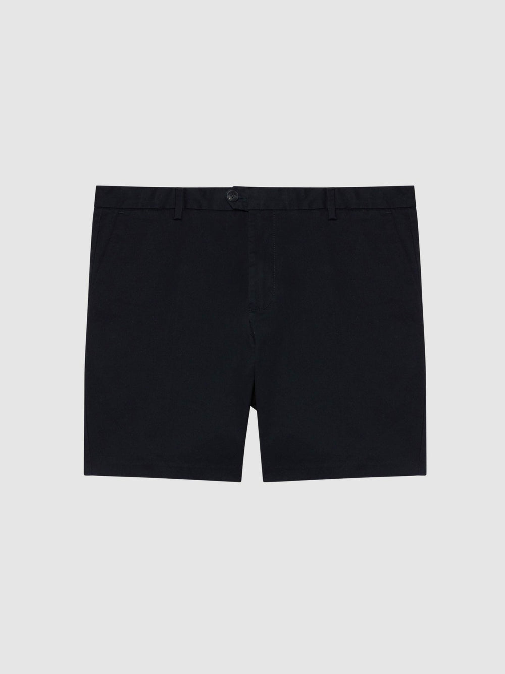 Short Length Casual Chino Shorts in Navy