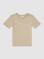 3-9 yrs Crew Neck T-Shirt in Stone