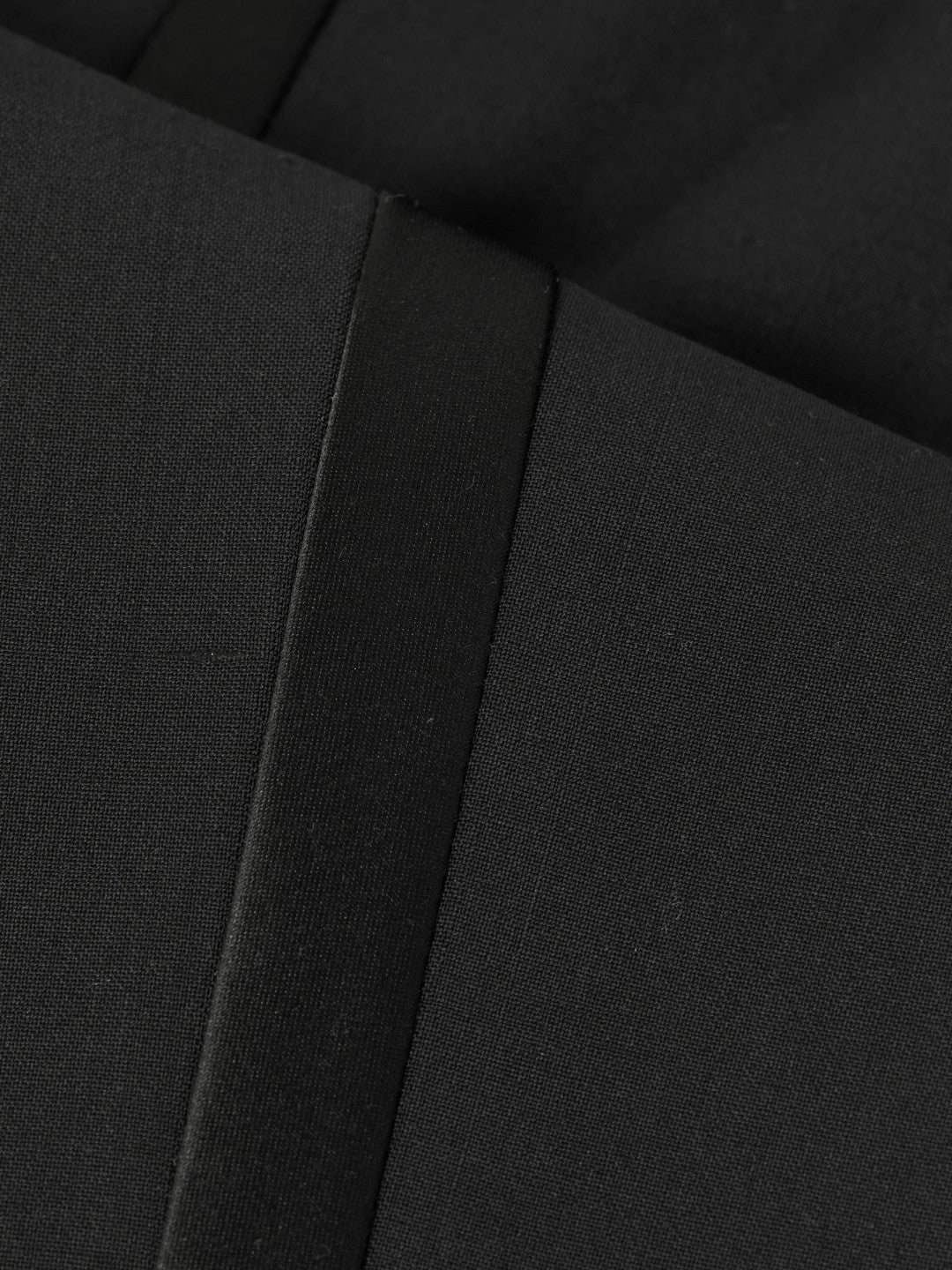 3-9 yrs Tuxedo Satin Stripe Trousers in Black