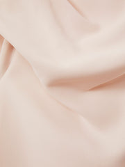 9-13 yrs High-Neck Drape Back Dress in Pink