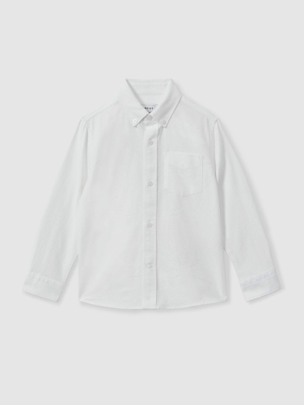 3-9 yrs Button Down Oxford Shirt in White