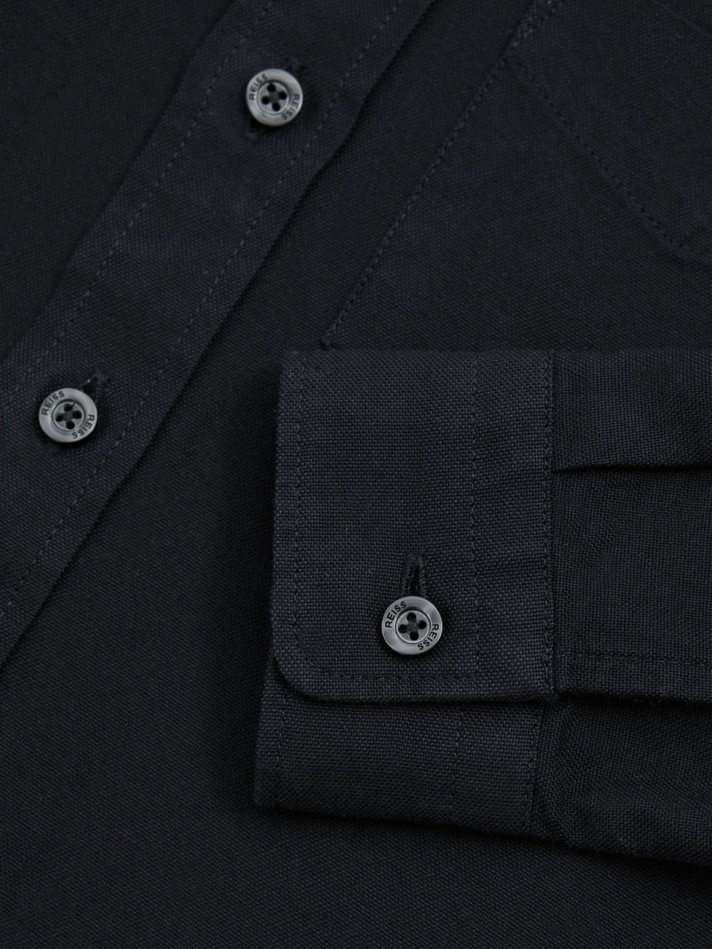 3-9 yrs Button Down Oxford Shirt in Navy