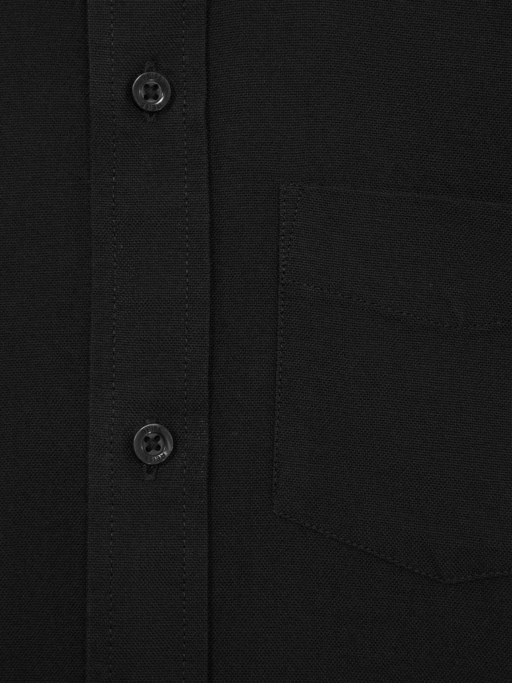3-9 yrs Button Down Oxford Shirt in Black