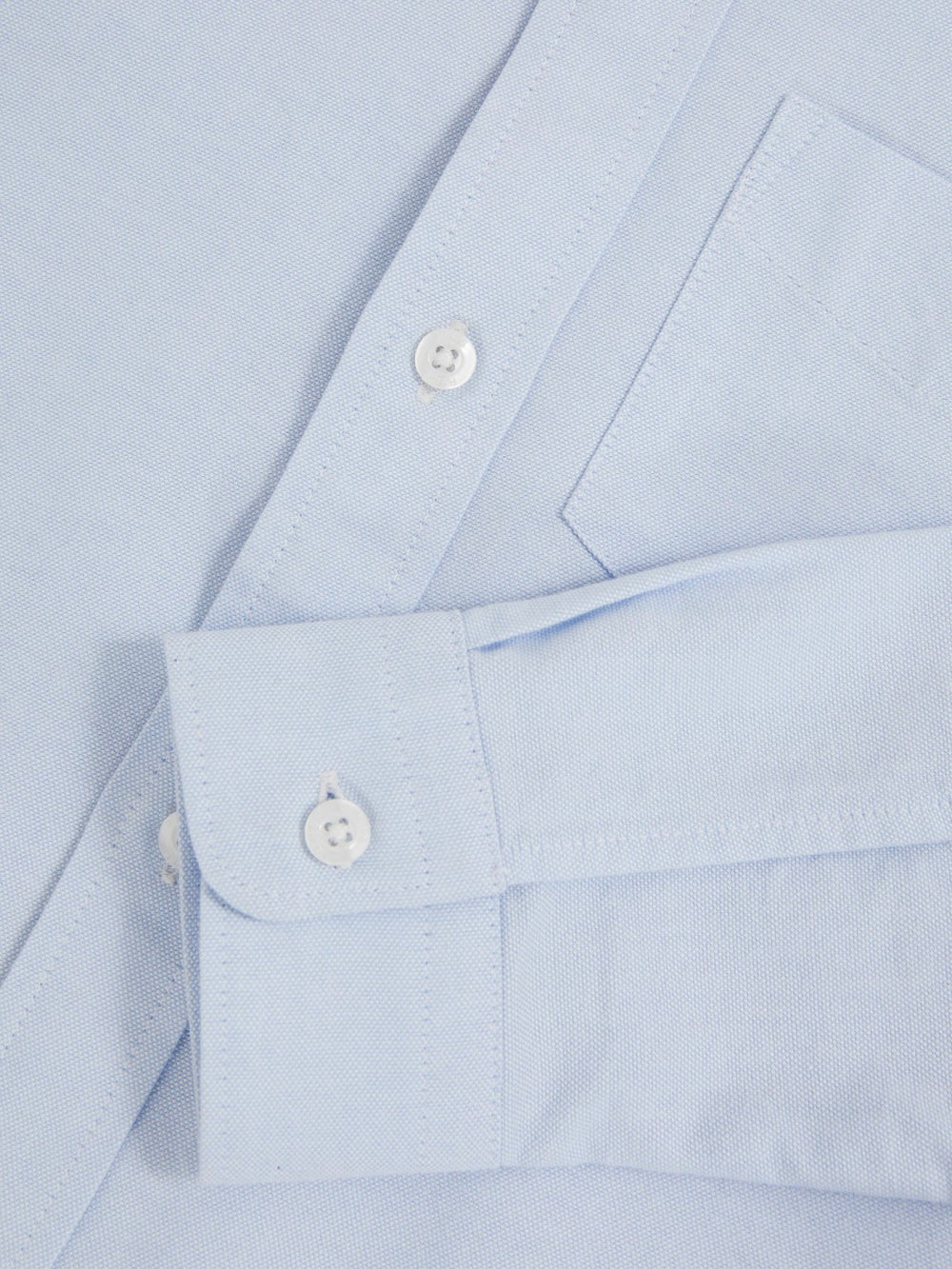 9-13 yrs Button Down Oxford Shirt in Soft Blue