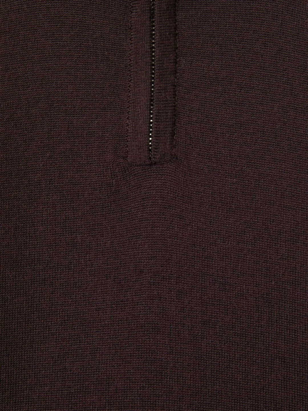 3-9 yrs Merino Wool Half-Zip Funnel Neck Jumper in Dark Bordeaux