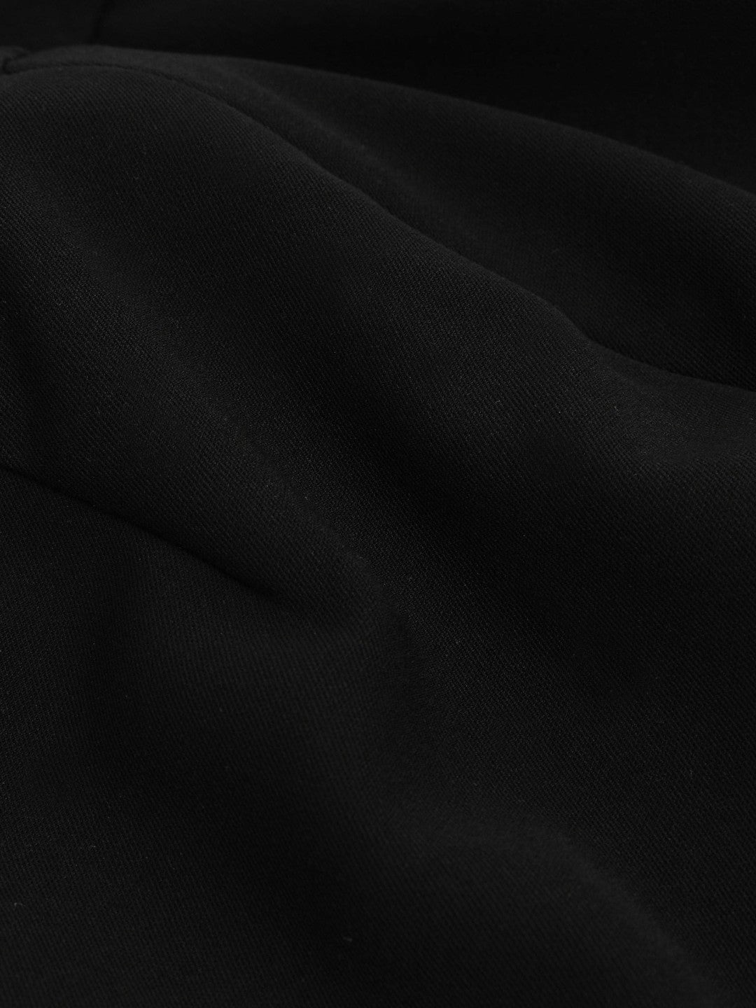 Tailored Midi Suit Skirt in Black