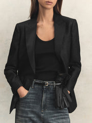 Leather Gloves in Black