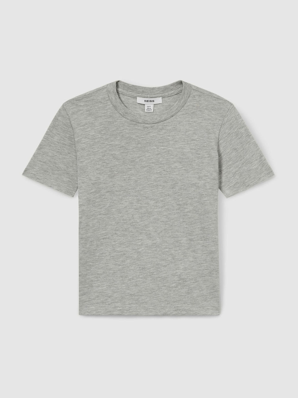 9-13 yrs Crew Neck T-Shirt in Grey