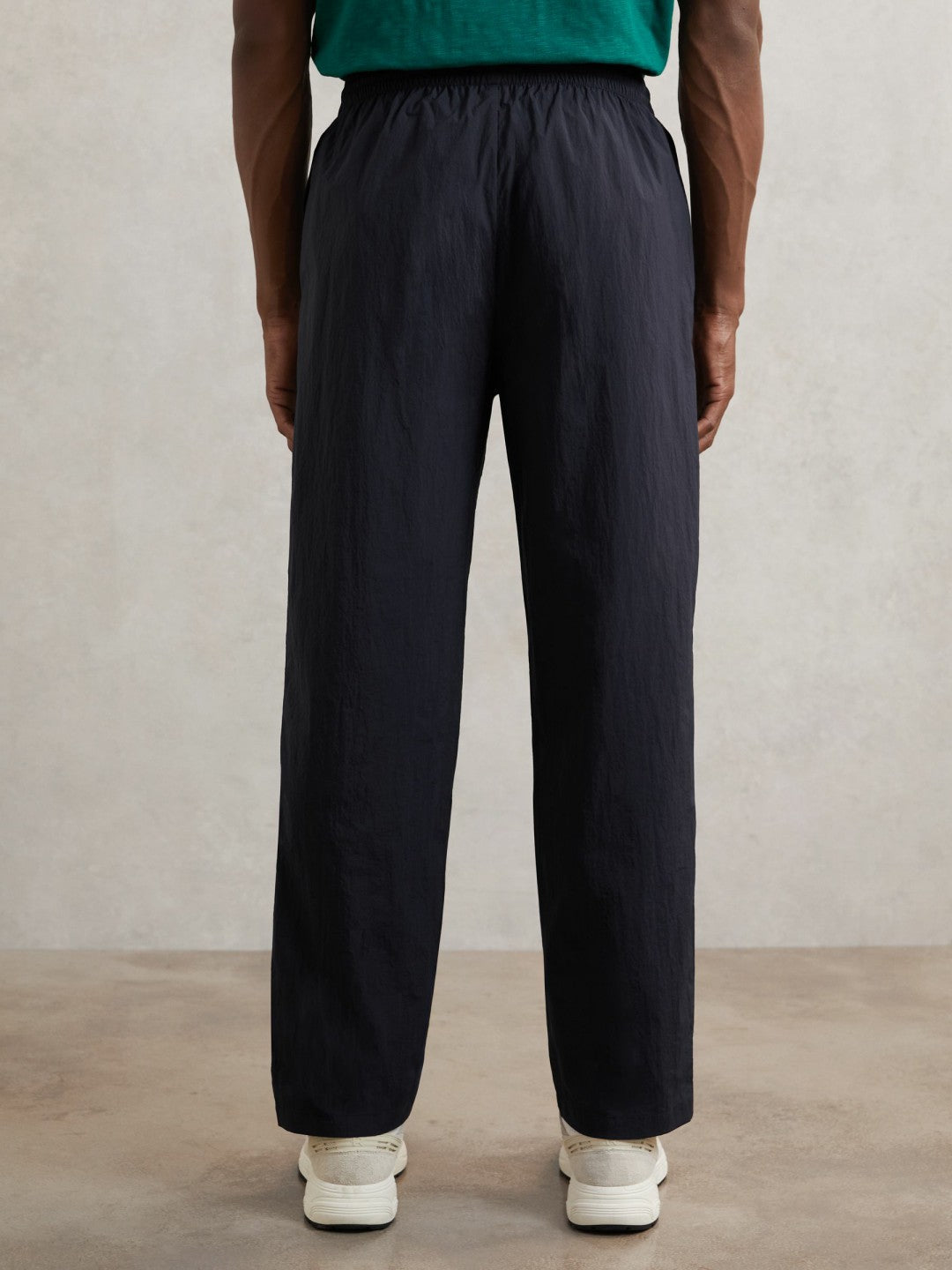 Les Deux Technical Logo Joggers in Dark Navy