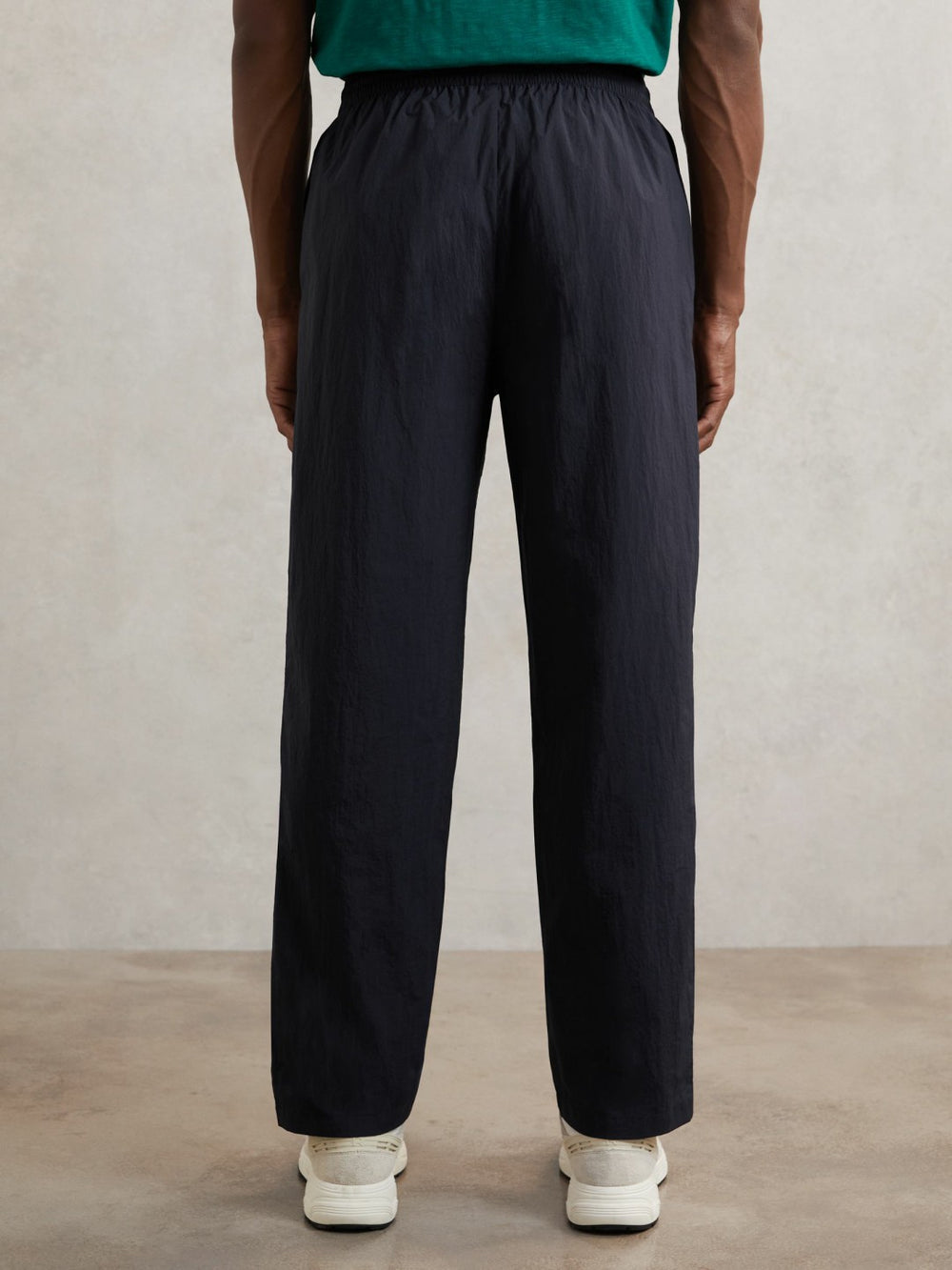 Les Deux Technical Logo Joggers in Dark Navy
