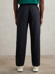 Les Deux Technical Logo Joggers in Dark Navy