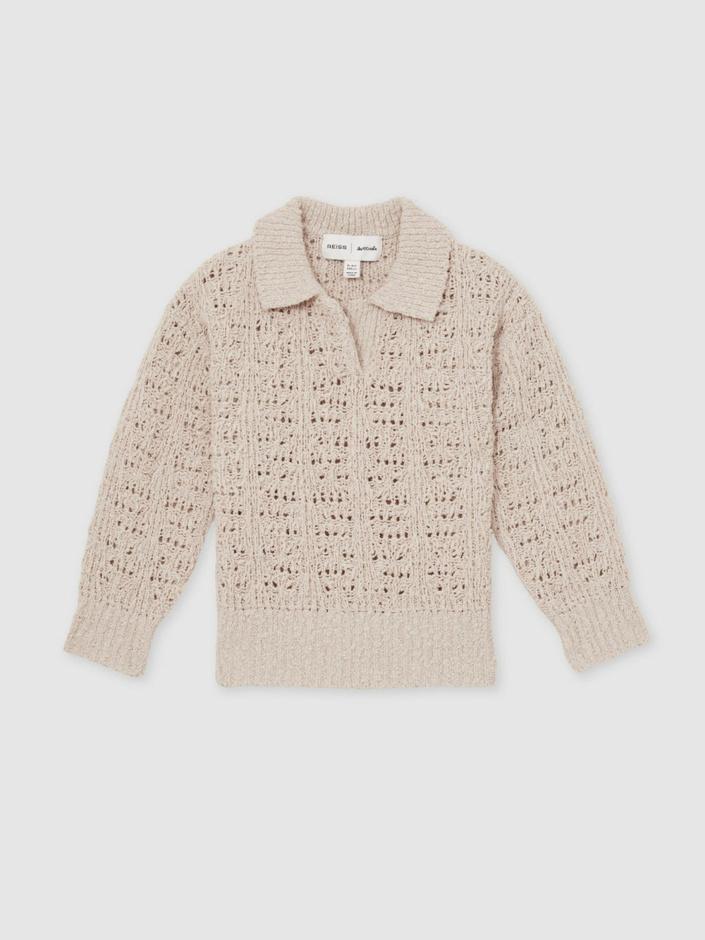 9-13 yrs  | 100 Ciels Bouclé Jumper in Neutral