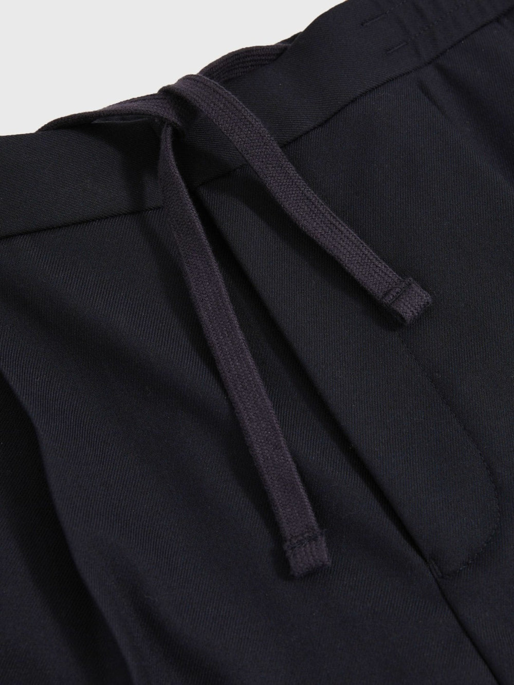 Relaxed Drawstring Shorts in Navy