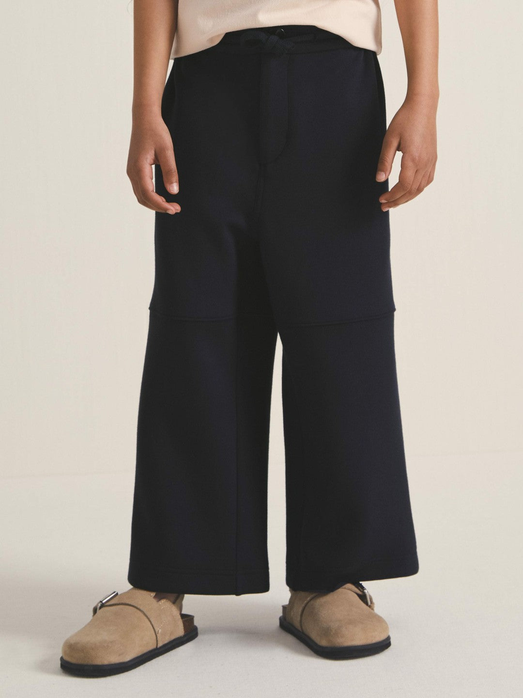 13-14 yrs  | Les 100 Ciels Wide-Leg Joggers in Navy