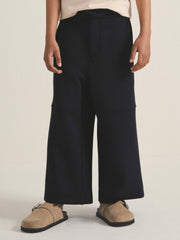 13-14 yrs  | Les 100 Ciels Wide-Leg Joggers in Navy