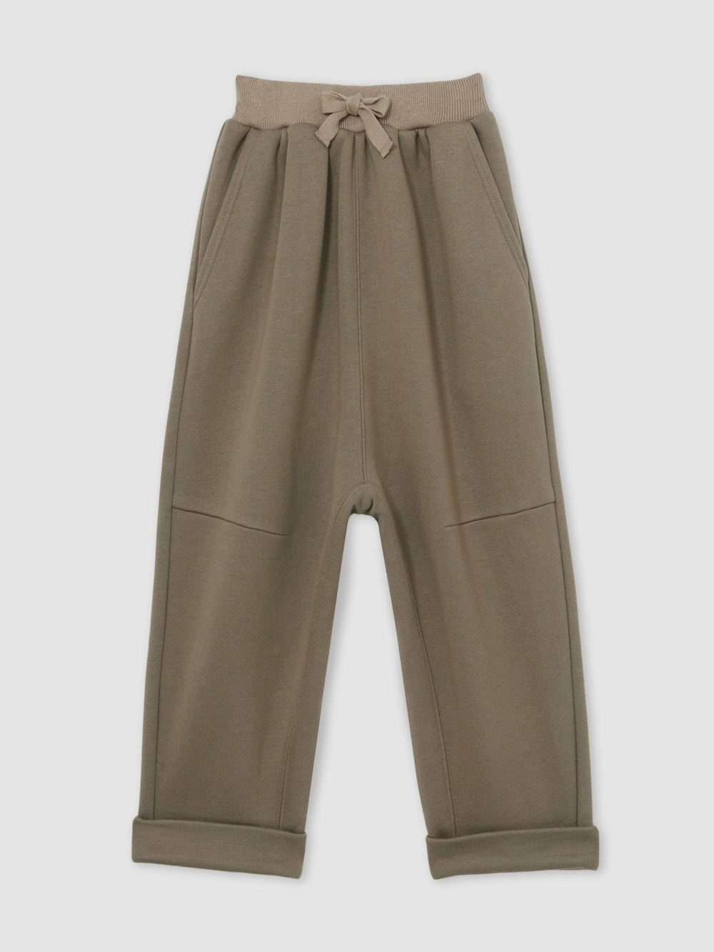 9-13 yrs  | Les 100 Ciels Jersey Joggers in Mink
