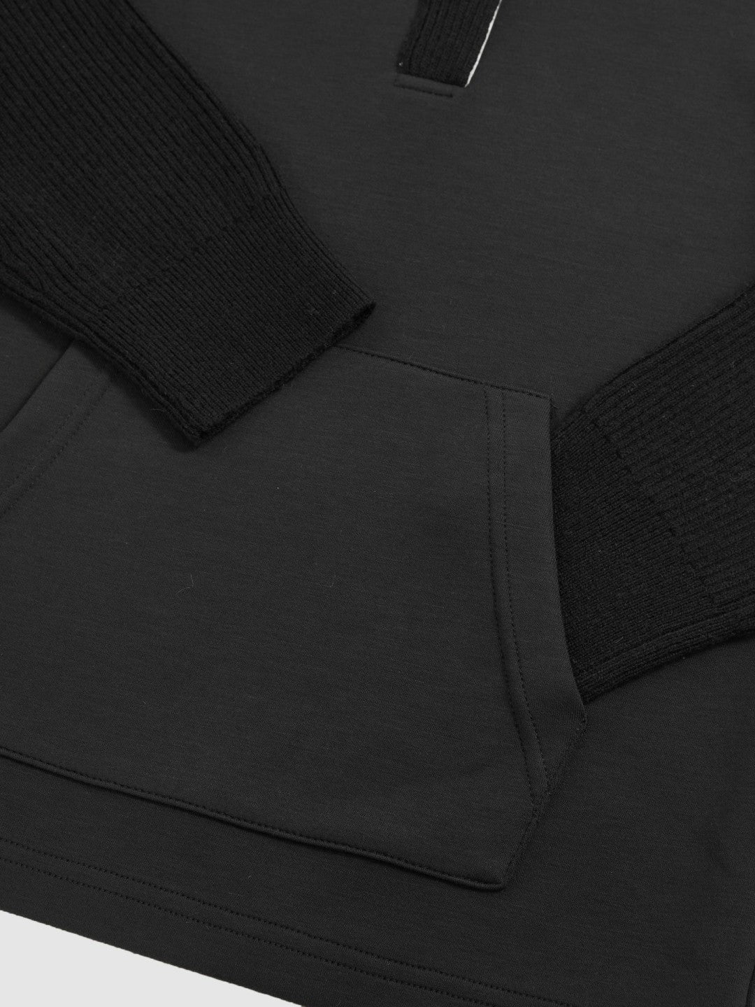 13-14 yrs  | Les 100 Ciels Polo Sweatshirt in Black