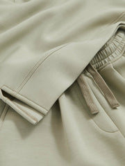 4-9 yrs Modal-Blend Sweatshirt And Shorts Set in Sage