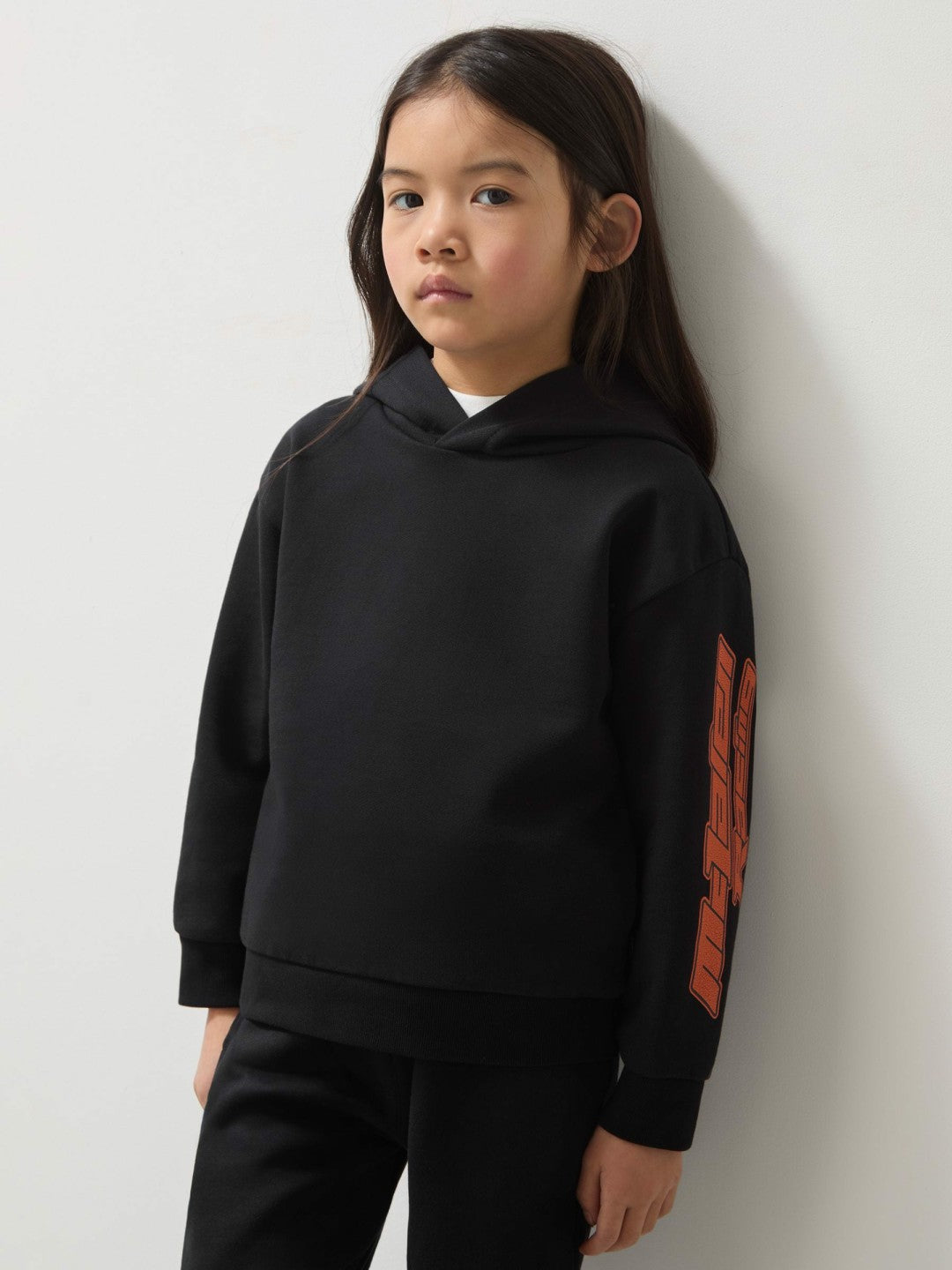 9-13 yrs McLaren F1 Team Cotton Logo Hoodie Unisex Fit in Black