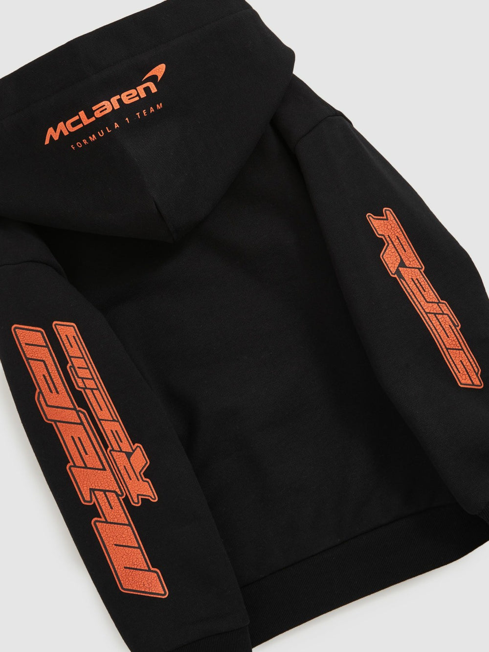 9-13 yrs McLaren F1 Team Cotton Logo Hoodie Unisex Fit in Black