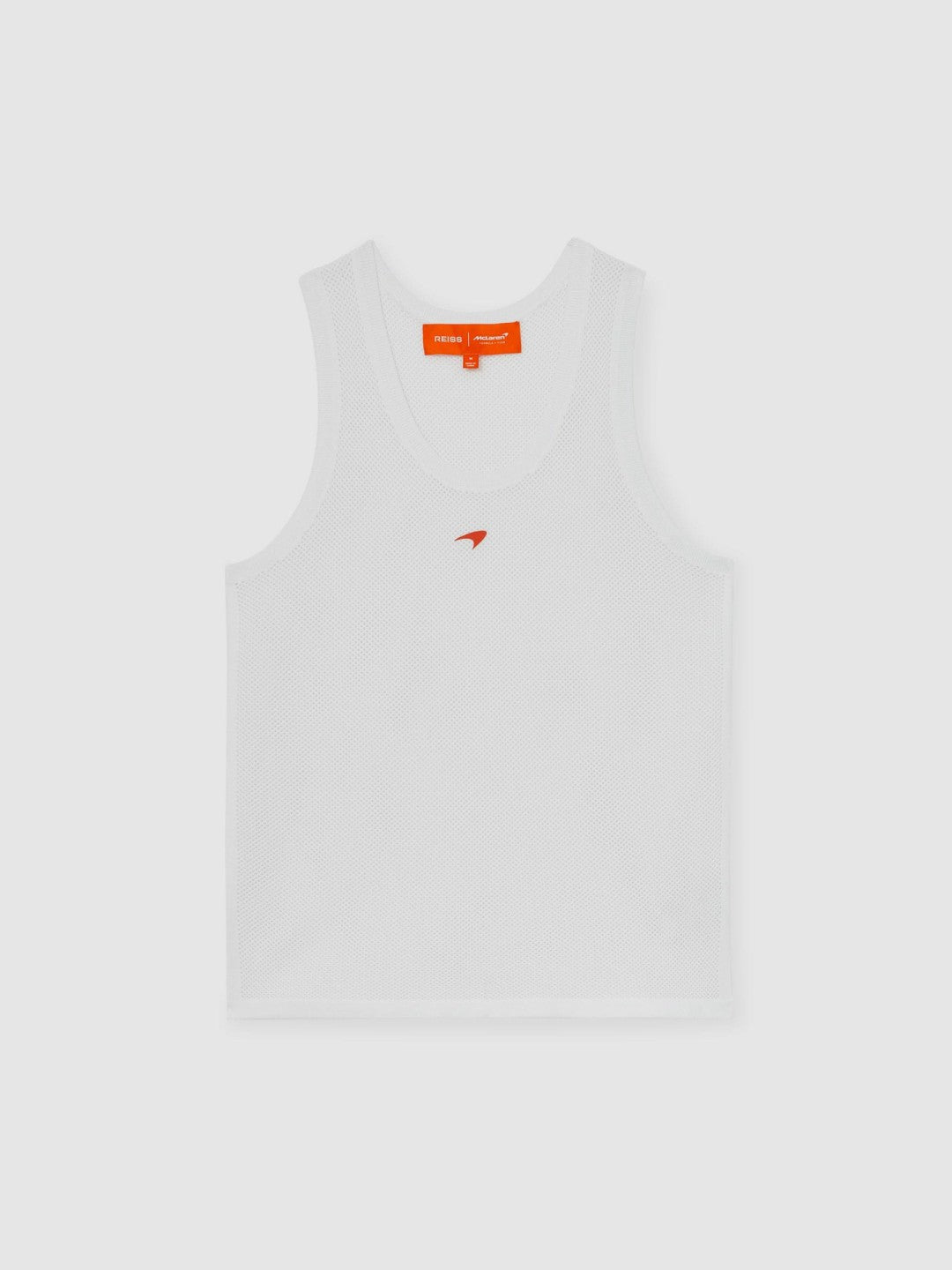 McLaren F1 Team Speedmark Knit Vest in White