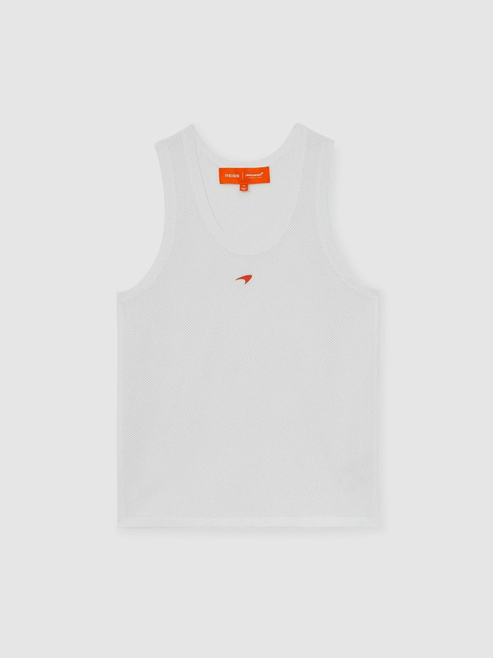 McLaren F1 Team Speedmark Knit Vest in White