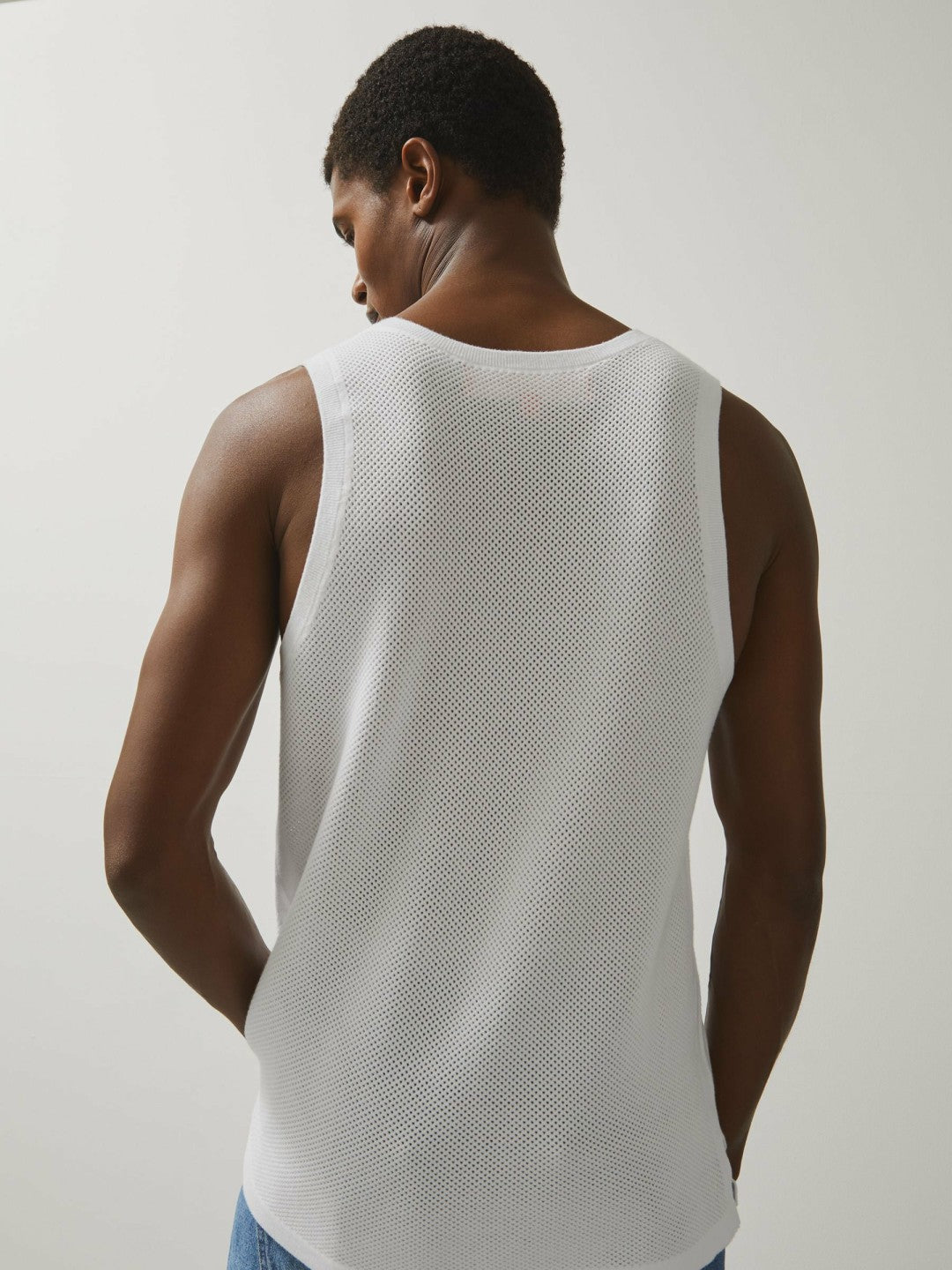 McLaren F1 Team Speedmark Knit Vest in White