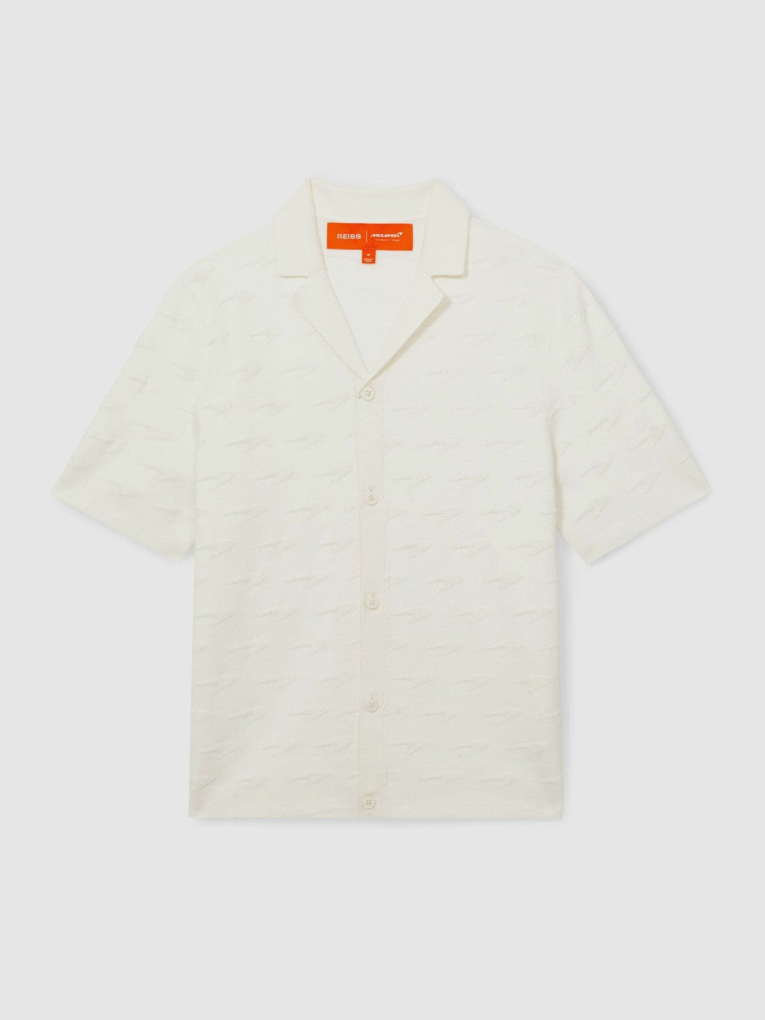 McLaren F1 Team Speedmark Knit Shirt in White