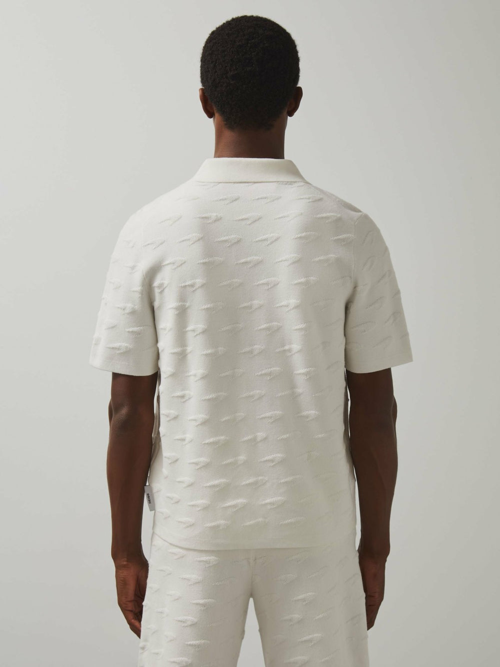 McLaren F1 Team Speedmark Knit Shirt in White